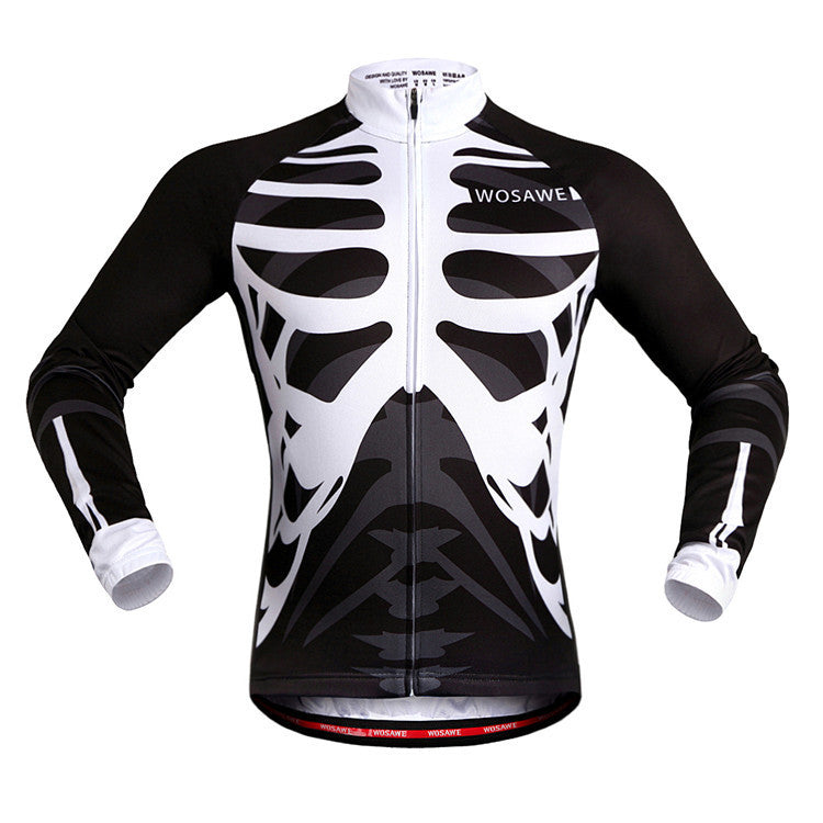 Mountain bike long sleeve cycling jersey