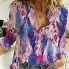 Women's Printed Casual Long Sleeve Shirt