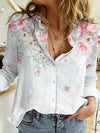 Women's Printed Casual Long Sleeve Shirt