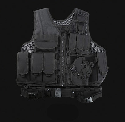 Outdoor Adventure Equipment Camouflage Tactical Vest Amphibious Field Adventure Vest