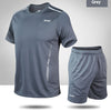 Sports Suit Loose Fitness Short Sleeve Men