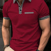 Checkered Men's Sports Polo Shirt