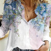 Women's Printed Casual Long Sleeve Shirt