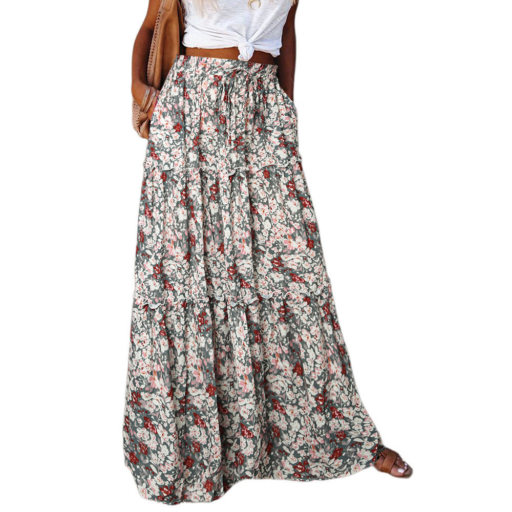 Loose Casual High Waist Dress For Women