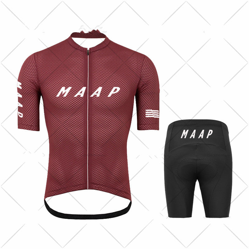 Men's Short Sleeve Cycling Jersey Suit