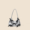 Trendy Bow Female Nylon Handbag