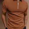 New Men's Casual Short Sleeve Digital Print POLO Shirt