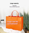 Large Capacity High-end Tote Bag Felt Bag Personalized Simple Shopping