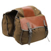 Bicycle Rear Seat Bag Pack Mountain Bike Trunk Luggage Storage Organizer Cycling AccessoryKhaki Free Size