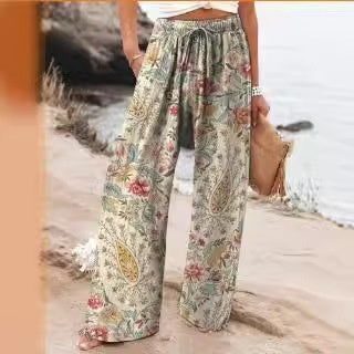 Street Hipster Plus Size Casual Pants Wide Leg Sports Trousers