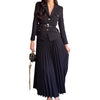 Women's Solid Color Elegant Lapel Suit