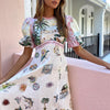 Fashion Summer Casual Printing Dress Women