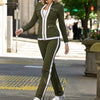 Women's Fashion Individual Casual Color Matching Suit