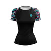 Women's Sports And Leisure Fitness Breathable Round Neck Short Sleeve