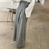 Three-dimensional Waist Wide Leg High Waist Drooping Casual Pants