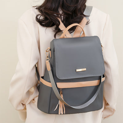 Fashion Retro Tassel Backpack For Women