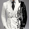 Men's Printed Suit Jacket Fashion Casual