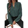 Autumn New Pullover V-neck Long Sleeve Top Women