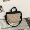 Casual Bag Girls Crossbody Bag All-match Advanced Sentong Qin Diamond Quilted Handbag