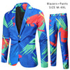 Digital New Print Leisure Suits For Men Two-piece Set