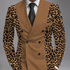 Men's Printed Suit Jacket Fashion Casual