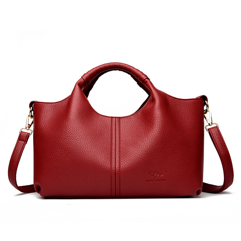 Middle-aged Lady Trendy One-shoulder Bag