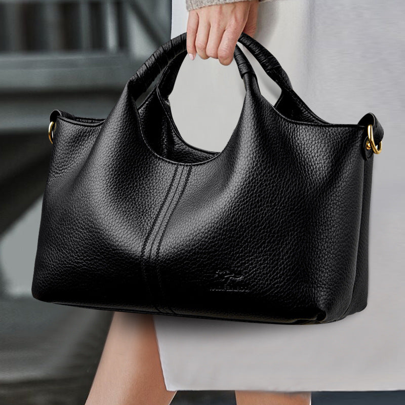 Middle-aged Lady Trendy One-shoulder Bag