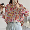 Children's Fun Digital Printed Loose Long Sleeves Shirt