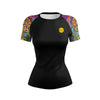 Women's Sports And Leisure Fitness Breathable Round Neck Short Sleeve