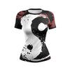 Women's Sports And Leisure Fitness Breathable Round Neck Short Sleeve