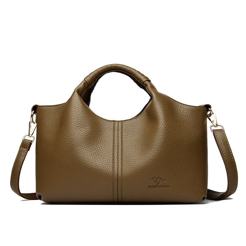 Middle-aged Lady Trendy One-shoulder Bag