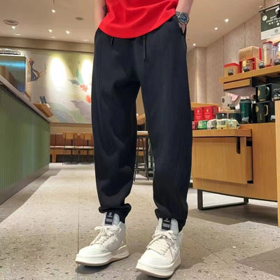 Men's Thickened Spring And Autumn All-match Ankle-tied Loose Harem Pants