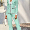 Women's Fashion Individual Casual Color Matching Suit