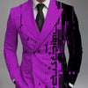 Men's Printed Suit Jacket Fashion Casual