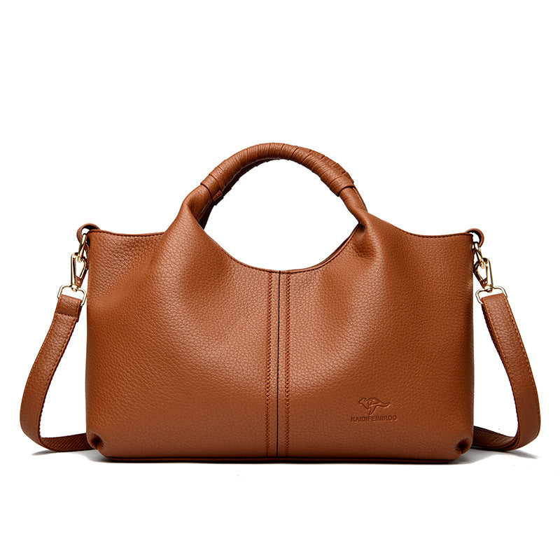 Middle-aged Lady Trendy One-shoulder Bag