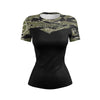 Women's Sports And Leisure Fitness Breathable Round Neck Short Sleeve