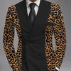 Men's Printed Suit Jacket Fashion Casual