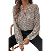 Autumn New Pullover V-neck Long Sleeve Top Women