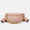 Women's Fashion Chest Bag Shoulder Bag Leopard Print Waist Bag