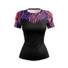 Women's Sports And Leisure Fitness Breathable Round Neck Short Sleeve