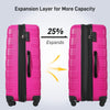 Hardshell Suitcase Set Of 4 Pieces, Light 16 Inches, 20 Inches, 24 Inches, 28 Inches, Luggage Case.