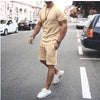 Short Sleeve Shorts Two-Piece Sports And Leisure