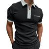 Men's Lapel Fashion Slim Pocket Men's T-Shirt POLO Shirt