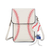 Women's Baseball Shoulder Bag Crossbody Transparent Small Square Bag