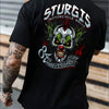 Sturgis Motorcycle Rally Crazy Clown Men's T-shirt