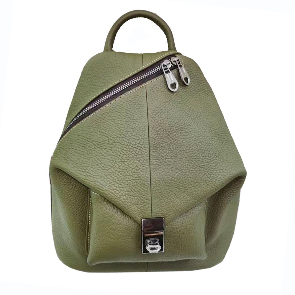 Women's Leather Backpack All-match Casual Soft Cowhide