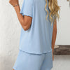 Women's Short-sleeved Suit Solid Color Shorts Pajamas Homewear Clothing