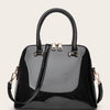 Women's Shiny Tote Shoulder Messenger Bag