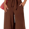 High Waist Slim-fit Wide-legged Pants Suit