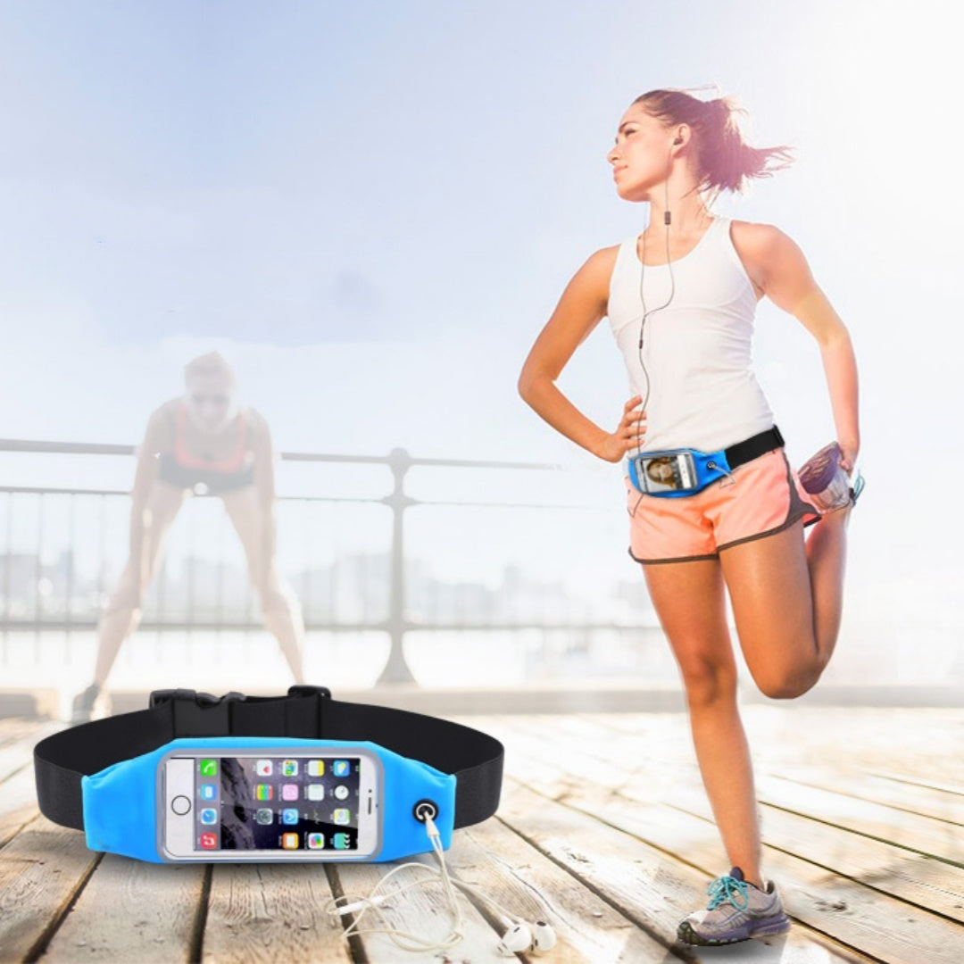 Outdoor Sports Waist Bag Touch Screen Anti-theft